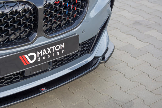 Front Ansatz V.3 für BMW 1er F40 M-Paket/ M135i  schwarz matt