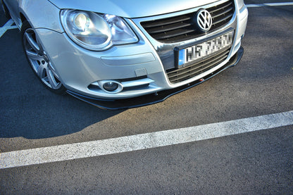 Front Ansatz V.1 für VW EOS schwarz matt