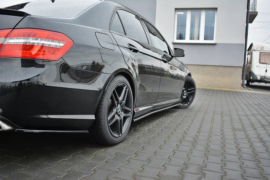 Seitenschweller Ansatz für Mercedes E63 AMG W212  Carbon Look