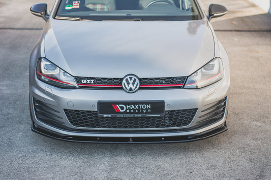 Front Ansatz V.1 für VW Golf 7 GTI  Carbon Look