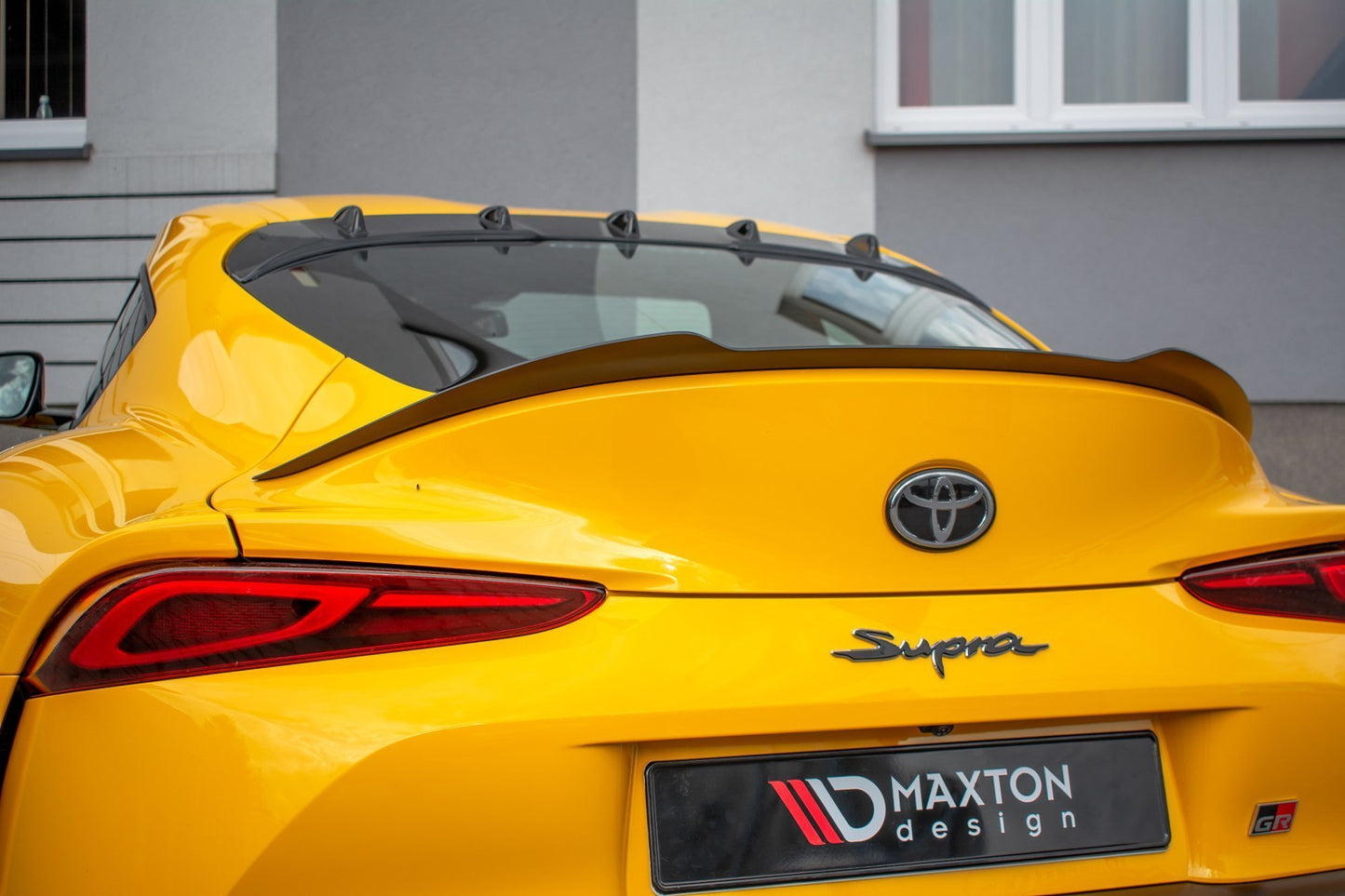 Spoiler CAP für Toyota Supra Mk5 schwarz Hochglanz