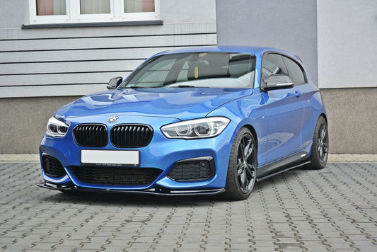 Front Ansatz V.3 für  BMW 1er F20/F21 M-Power Carbon Look