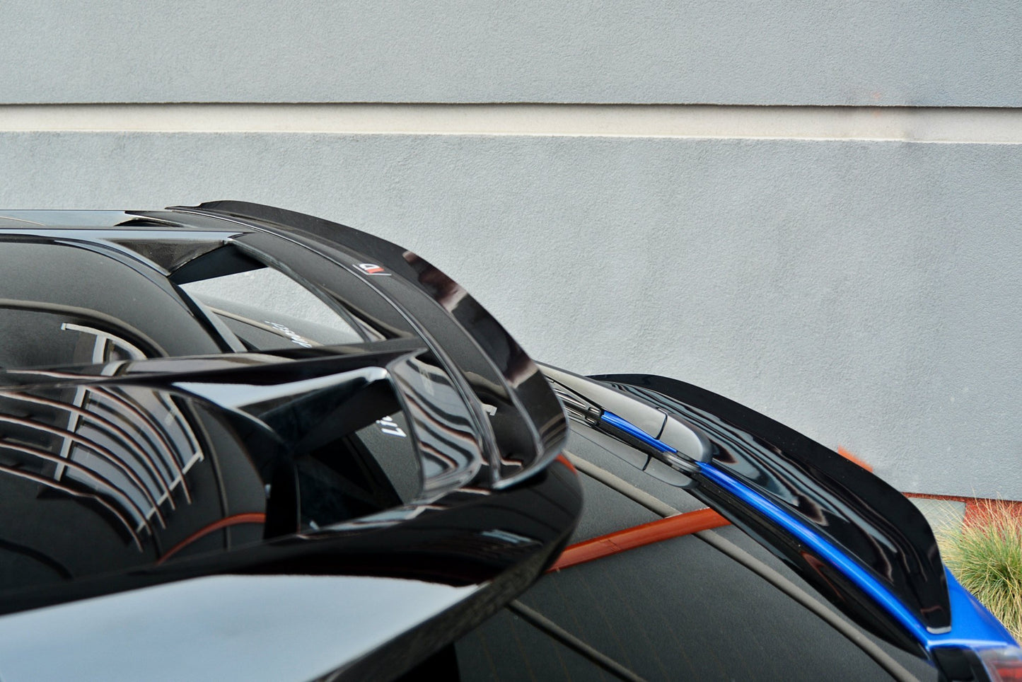 Spoiler CAP V.2 für TOYOTA C-HR schwarz matt