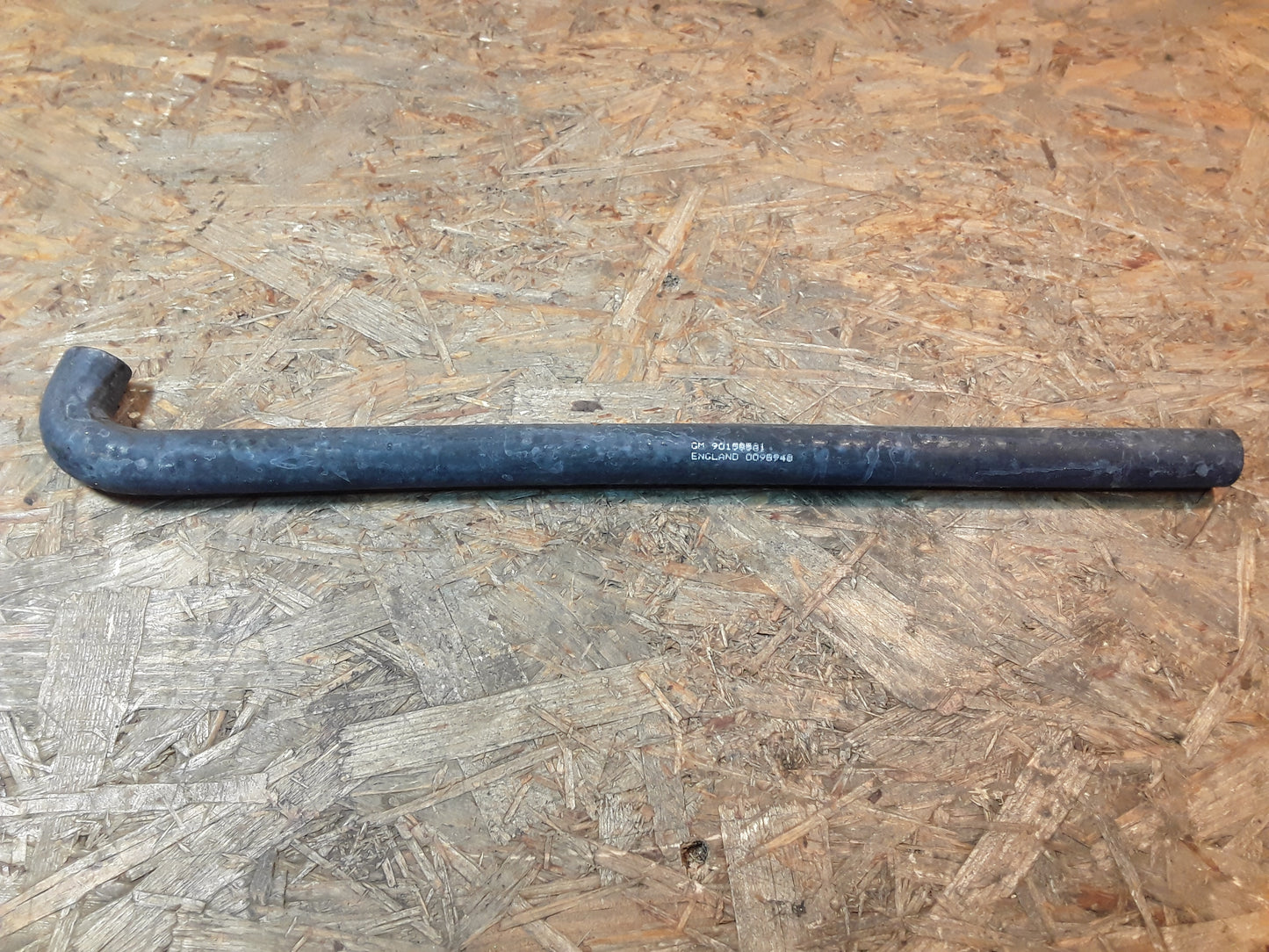 Original GM Opel Wasserschlauch (Heizung Rücklauf) Verteilerstück an Heizkörper Länge: 44 cm  90158581 Ascona B , Manta B
