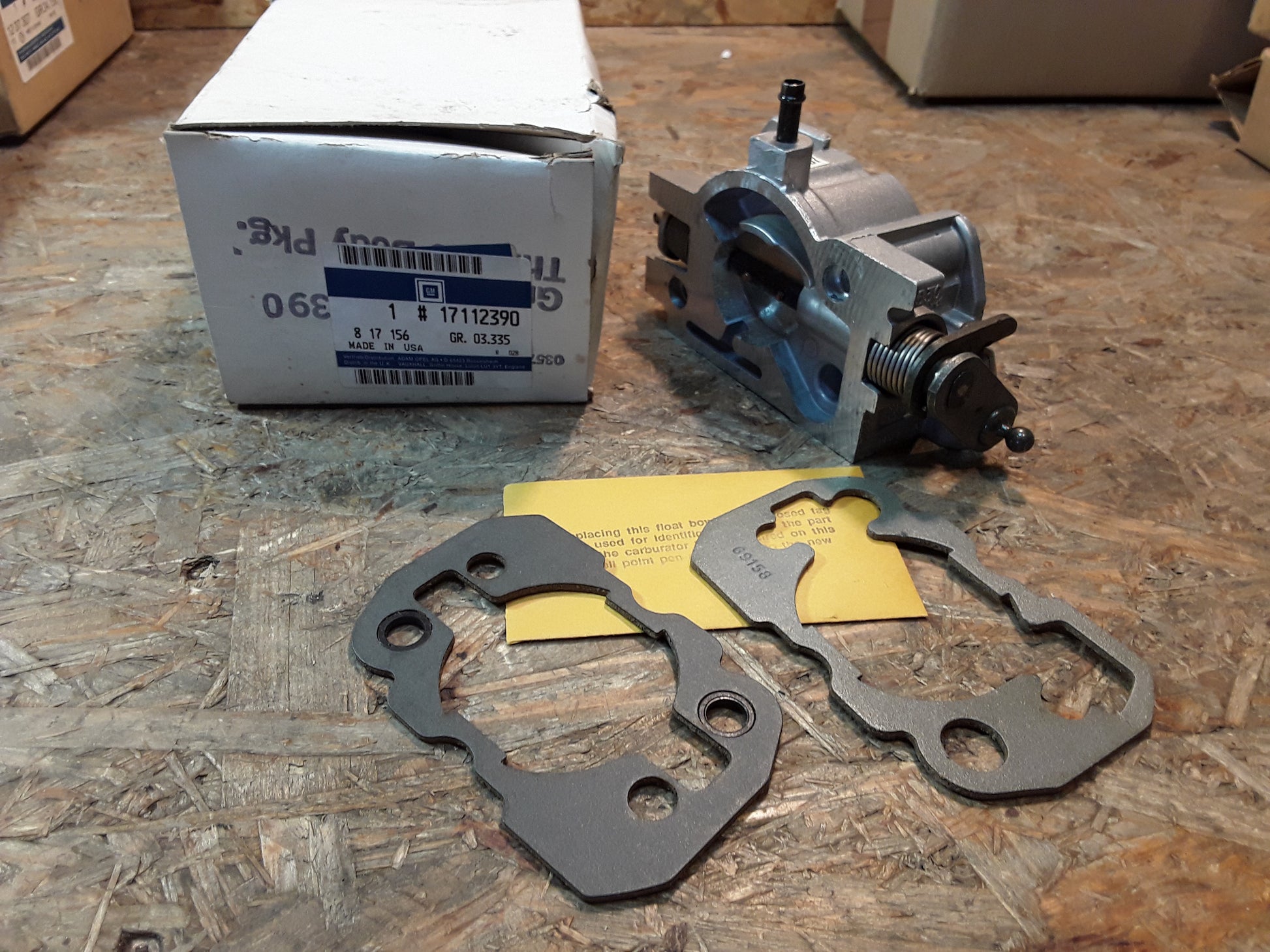 Original GM Opel Drosselklappenstutzen 17112390 Ascona C , Kadett E , Kadett E Cabrio