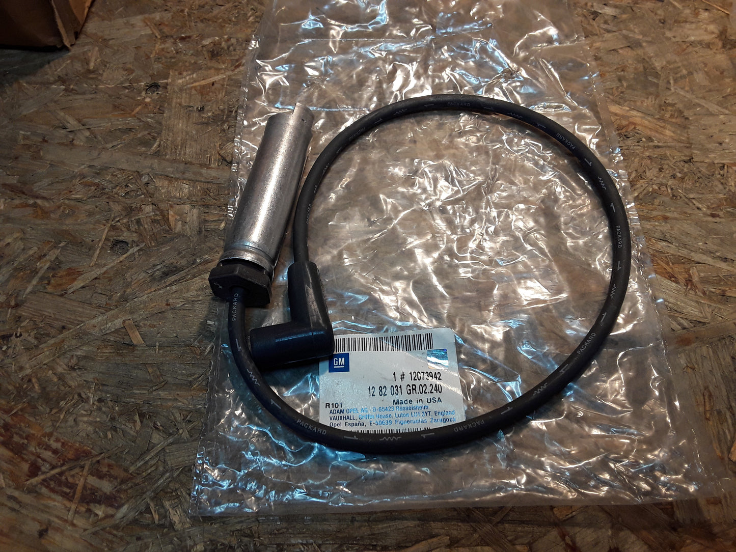 Original GM Opel Zündleitung Nr, 1, 680 mm lang  12073942 Ascona C , Kadett E