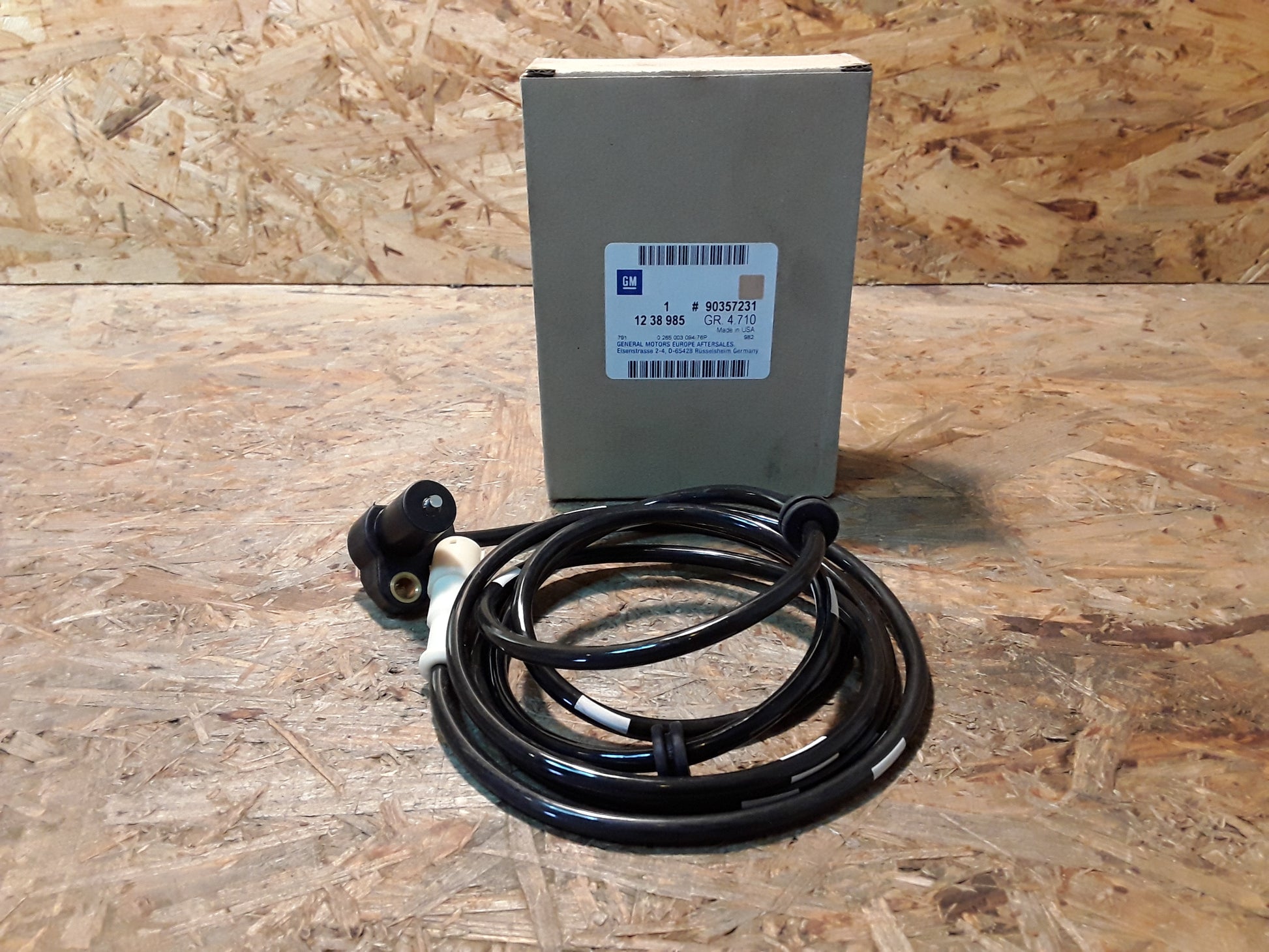 Original GM Opel Sensor Drehzahl Hinterachse links  90357231 Calibra , Vectra A