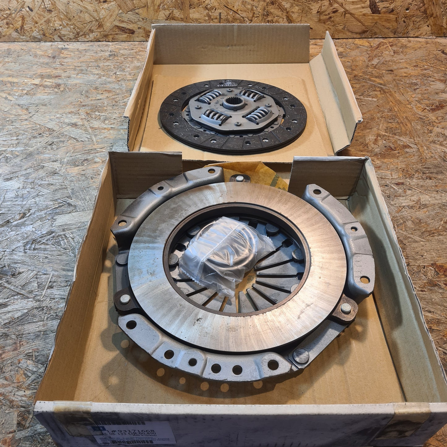 Original GM Opel Reparatursatz Kupplung AT-Teil 93171668 Euromidi