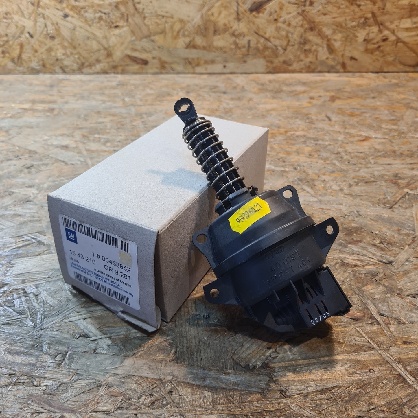 Original GM Opel Unterdruckdose mit Magnetventil Luftumwälzung 90463852 Vectra B