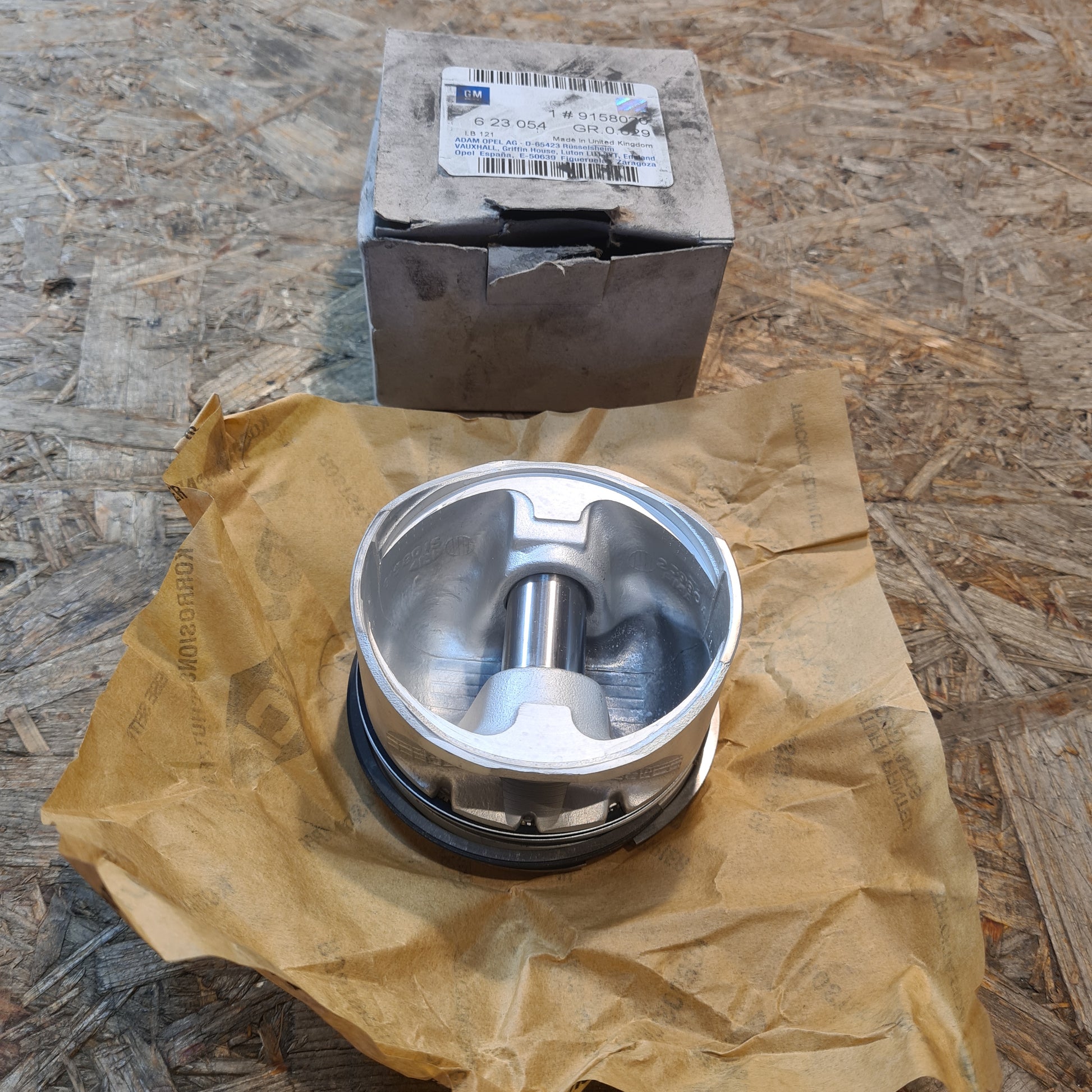 Original GM Opel Kolben, Kolbenbolzen und Ringe Zylinderbohrung 79,00 mm Kennzeichen: 00 9158020 Astra G , Astra G Cabrio ...