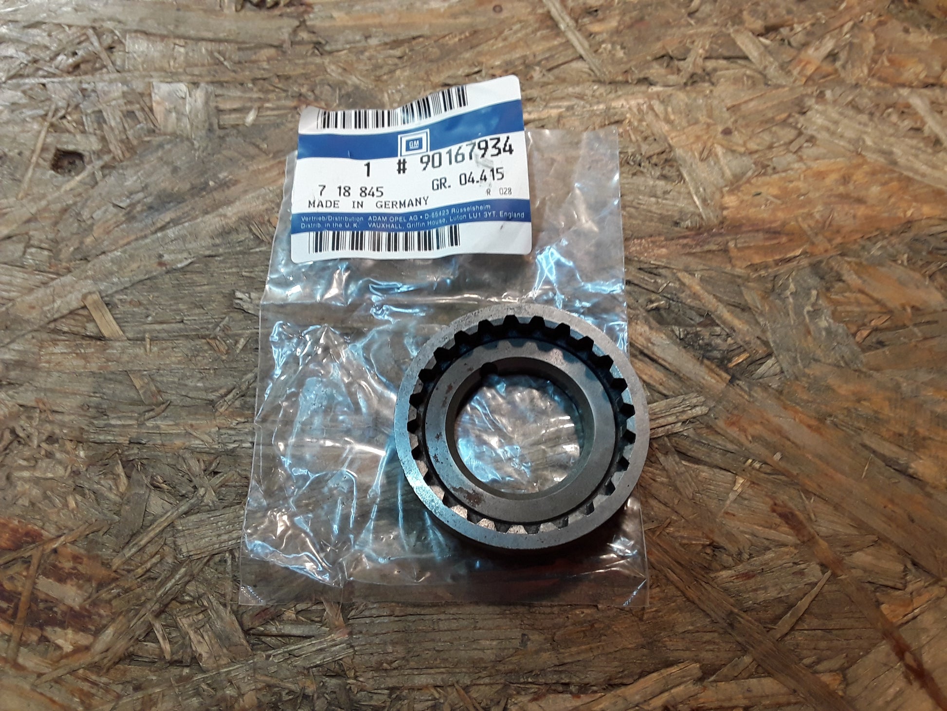 Original GM Opel Verdrehsicherung Zahnrad 5, Gang 90167934 Manta B, Ascona B, Rekord E, Monza, Senator A
