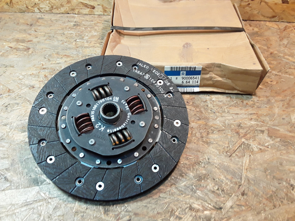 Original GM Opel Kupplungsscheibe 8,5 Zoll 216 mm (Neuteil)  90006541 Ascona C , Kadett D , Kadett E