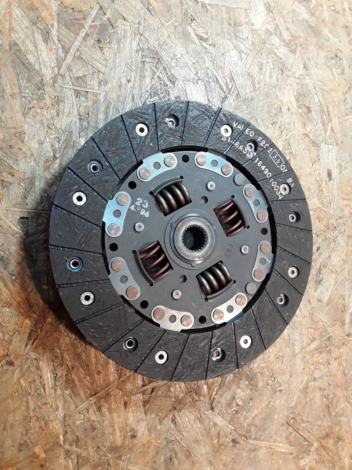 Original GM Opel Kupplungsscheibe 8,5 Zoll 216 mm (Neuteil)  90006541 Ascona C , Kadett D , Kadett E