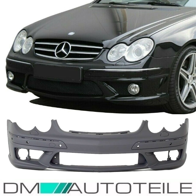 Mercedes CLK A209 C209 Stoßstange vo. für PDC+SRA ABS 02-10 +Zubehör CLK 63 AMG