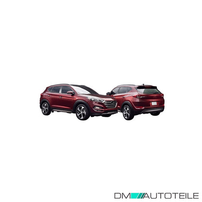 Stoßstange vorne grundiert mit PDC passt für Hyundai Tucson (TL, TLE) 2015-2018