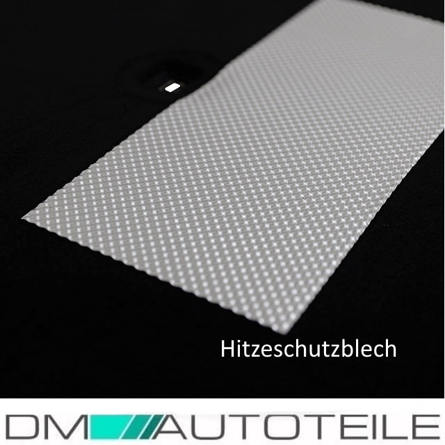 Dämmatte Motorhaube Motorhaubendämmung Motorraumdämmung + Montagekit passt für VW GOLF 6 VI alle Modelle OE: 5K0863831G