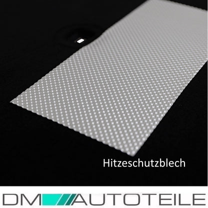 Dämmatte Motorhaube Motorhaubendämmung Motorraumdämmung + Montagekit passt für VW GOLF 6 VI alle Modelle OE: 5K0863831G