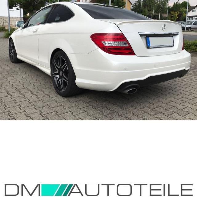 Mercedes W204 C204 Diffusor 1 Rohr Links 4-Zyl. AMG Sportline Mopf 11-14