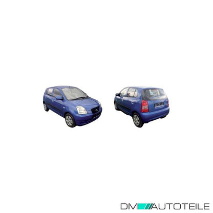 Hauptscheinwerfer Scheinwerfer rechts H4 mit Motor passt für KIA Picanto 04-07