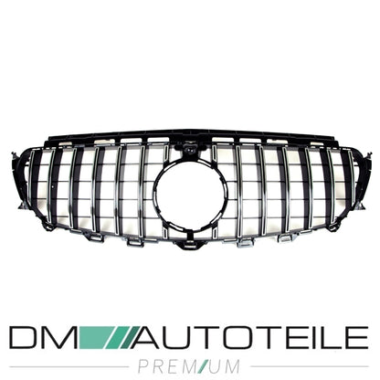 Set Sport-Panamericana Kühlergrill Chrom +Stern passt für Mercedes E-Klasse W213 S213 Mopf ab 2016