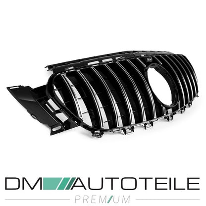 Set Sport-Panamericana Kühlergrill Chrom +Stern passt für Mercedes E-Klasse W213 S213 Mopf ab 2016