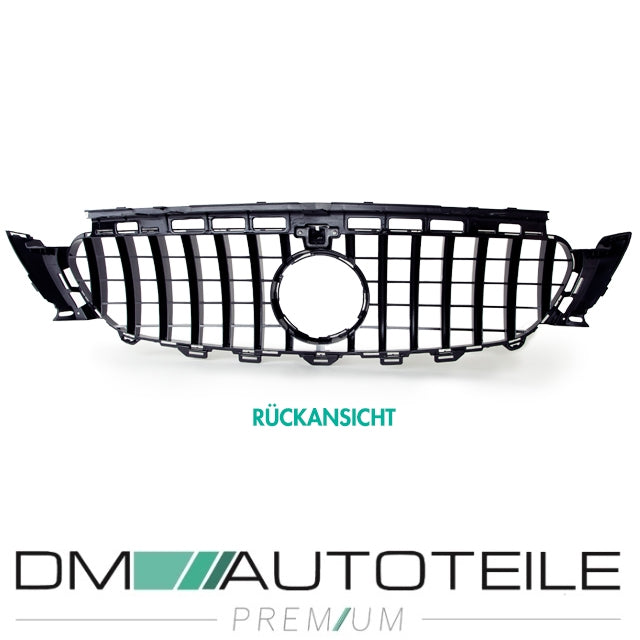 Set Sport-Panamericana Kühlergrill Chrom +Stern passt für Mercedes E-Klasse W213 S213 Mopf ab 2016