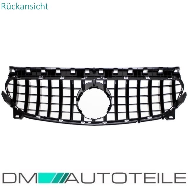 Set Sport-Kühlergrill für Panamericana GT Chrom + Stern passend für Mercedes CLA W117 ab 2016 (Mopf)
