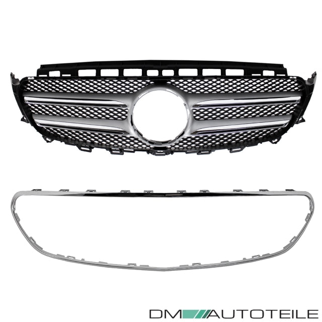 Stoßstange vorne + Grill für PDC passt für Mercedes E-Klasse W213 S213 nicht passend für AMG E63 ab 2016
