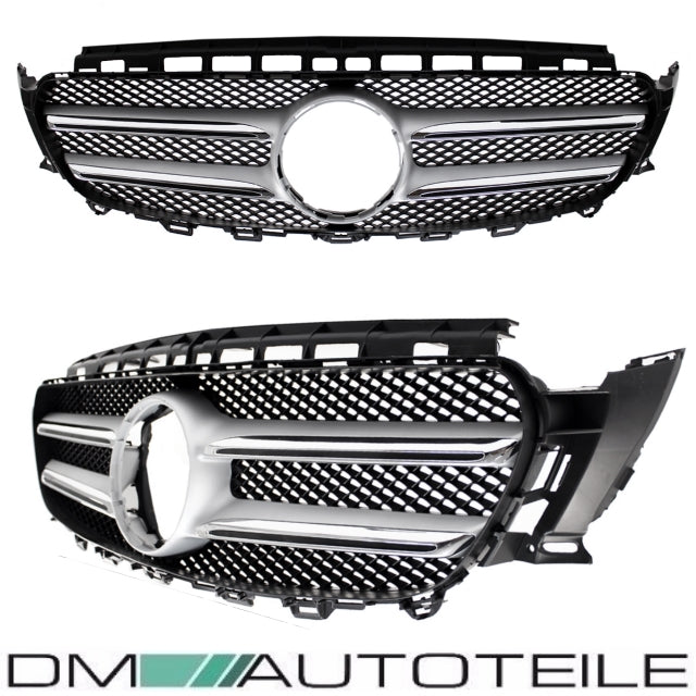 Stoßstange vorne + Grill für PDC passt für Mercedes E-Klasse W213 S213 nicht passend für AMG E63 ab 2016