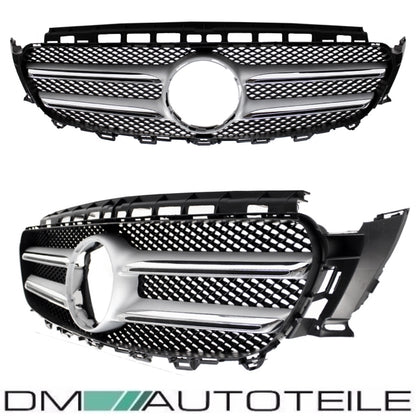Stoßstange vorne + Grill für PDC passt für Mercedes E-Klasse W213 S213 nicht passend für AMG E63 ab 2016