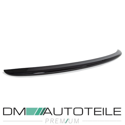 Heckspoiler Lippe schwarz glanz Obsidian passt für Mercedes W205 C205 nur Coupe ab Bj 2015 ABS +3M Tape