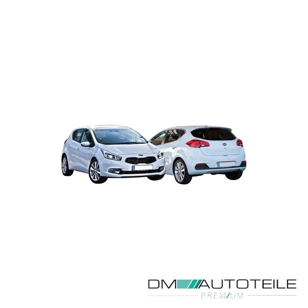 Stoßstange vorne ohne PDC schwarz passt für KIA Cee'D (JD) ab 2012-2015