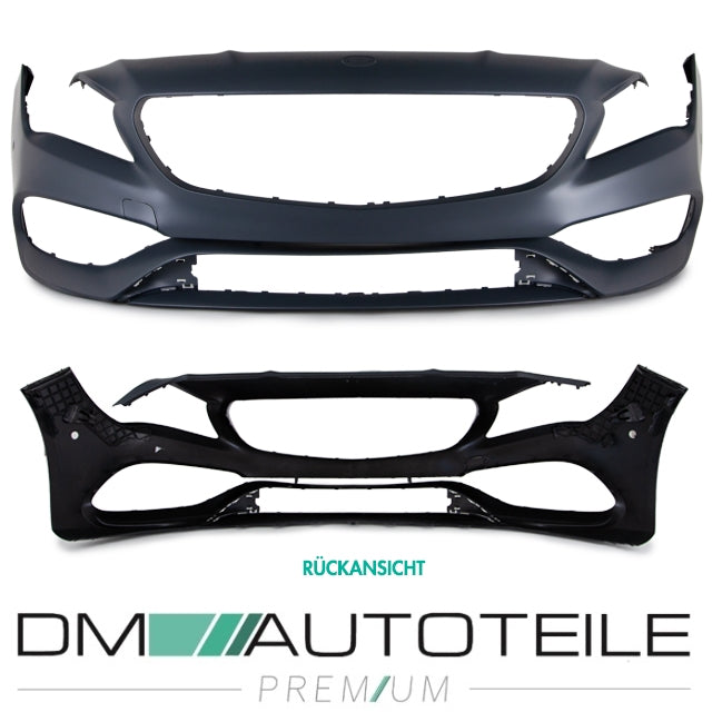 Sport Bodykit komplett passt für Mercedes W117 CLA Bj 16-18 Mopf Umbau SRA/PDC nicht A45 AMG