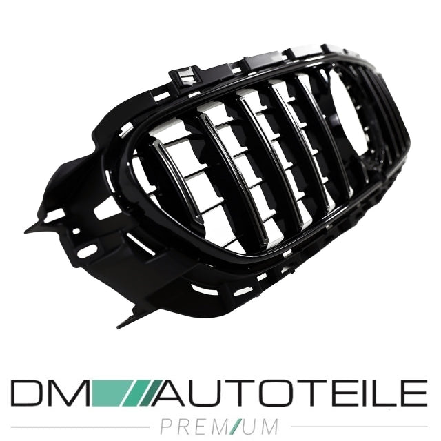 Kühlergrill für Panamericana GT Chrom passt für Mercedes E-Klasse S213 W213 Facelift Mopf ab 2020 + Kamera