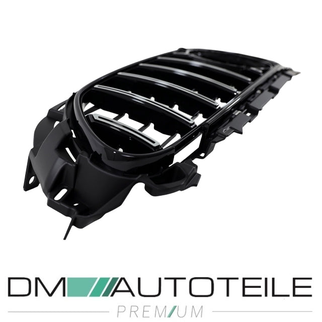 Kühlergrill für Panamericana GT Chrom passt für Mercedes E-Klasse S213 W213 Facelift Mopf ab 2020 + Kamera