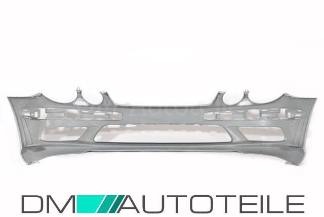 Mercedes W211 Stoßstange Vorne für SRA & PDC + Nebelscheinwerfer für AMG E55 02-06
