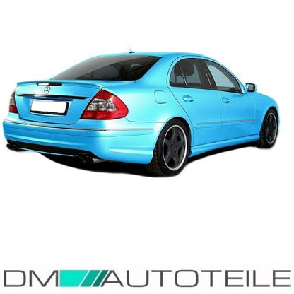 Mercedes W211 Stoßstange hinten ABS o. PDC 06-09 Grundiert + Zubehör für E63 AMG