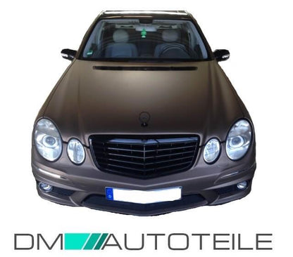 Mercedes S211 W211 Front Stoßstange vorne Nebel für SRA +Zubehör für E63 AMG Facelift