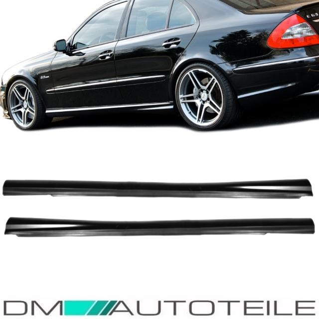 Mercedes E Klasse W211 S211 2002-2009 Seitenschweller + Zubehör für E55 E63 AMG