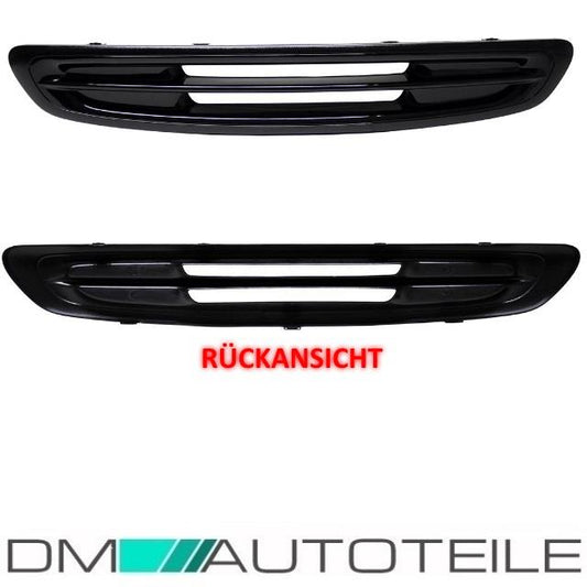 Smart Fortwo City Coupe 450 Kühlergitter Schwarz Lackiert ohne Löcher Bj. 08/98-04/02