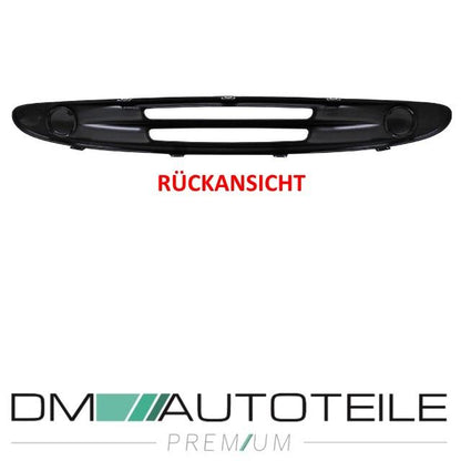 Smart Fortwo Coupe Cabrio 450 Kühlergrill Gitter ABS Schwarz Lackiert  Bj. 03-07