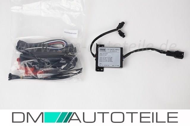 W211 Tagfahrlicht LED R87 + Gitter für NSW alle Modelle 06-09 Mopf Chrom
