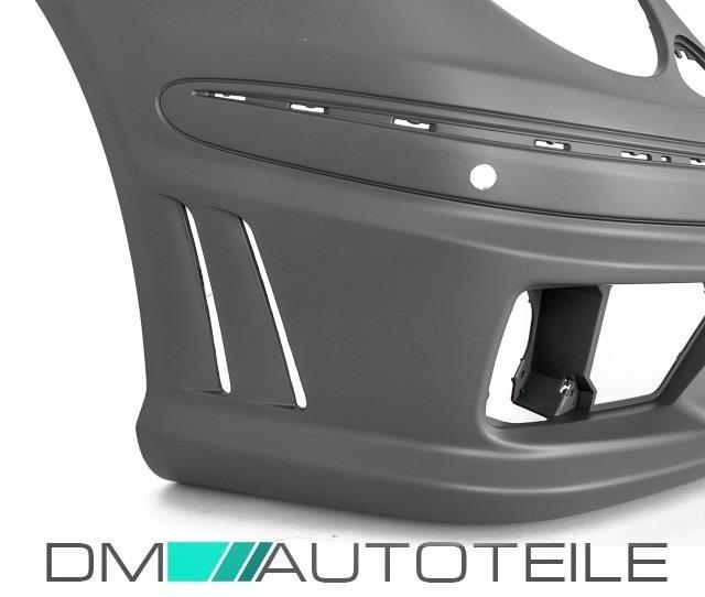 Mercedes W211 Front Stoßstange vorne Facelift 06-09 + Nebel +Zubehör für E63 AMG