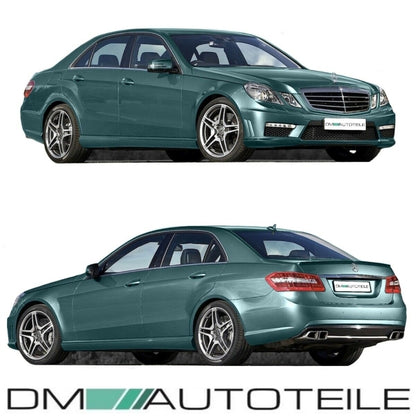 Mercedes W212 Stoßstange BODYKIT +TAGFAHRLICHT +AUSPUFFBLENDEN +Zubehör E63 AMG