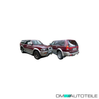 Stoßstange hinten passt für Mitsubishi Pajero Sport I K7 K9 K90 ab 2000-2006