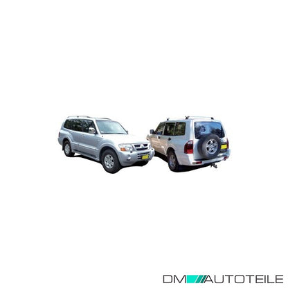 Hauptscheinwerfer links H4 passt für Mitsubishi Pajero III Canvas Top 03-06