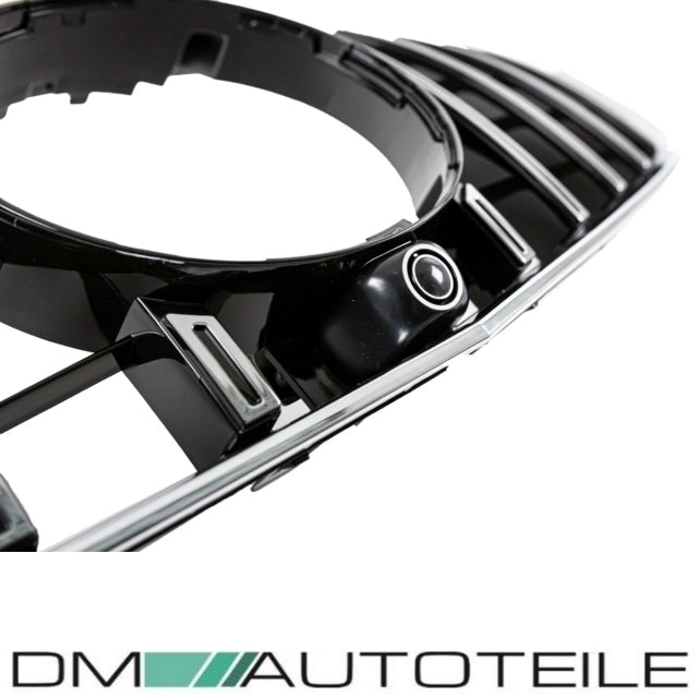 Sport-Panamericana Kühlergrill Chrom Schwarz passend für Mercedes E-Klasse Coupe C207 A207 Mopf 13-17