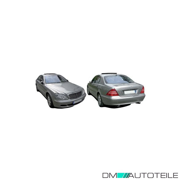 Außenspiegel rechts kpl. asphärisch mit Memory passt für Mercedes S-Klasse