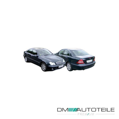 Stoßstange vorne ohne SRA passt für Mercedes C-Klasse W203 S203 ab 04-07 Mopf