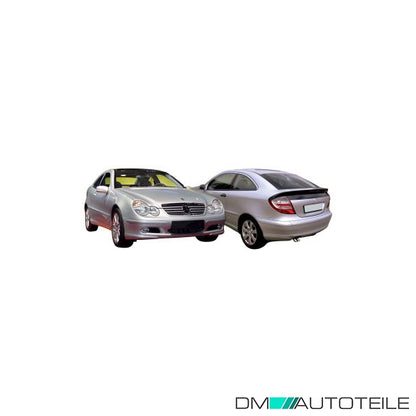 Stoßstange vorne ohne SRA passt für Mercedes C-Klasse Coupe CL203 ab 2000-2004